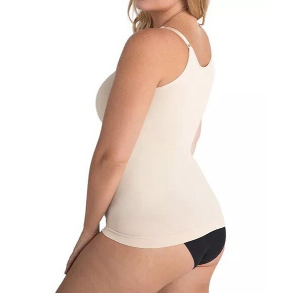 Shapermint All Day Every Day Scoop Neck Cami Sz 2XL Nude 62001 Smoothing Tank - Picture 4 of 7